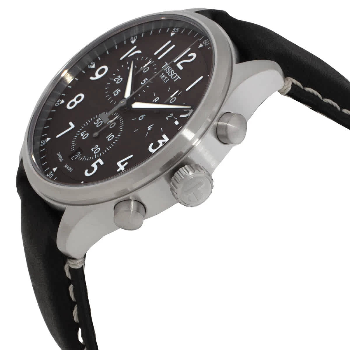 Tissot Anthracite Face Stainless Steel Men's Luxury Watch - T116.617.16.062.00