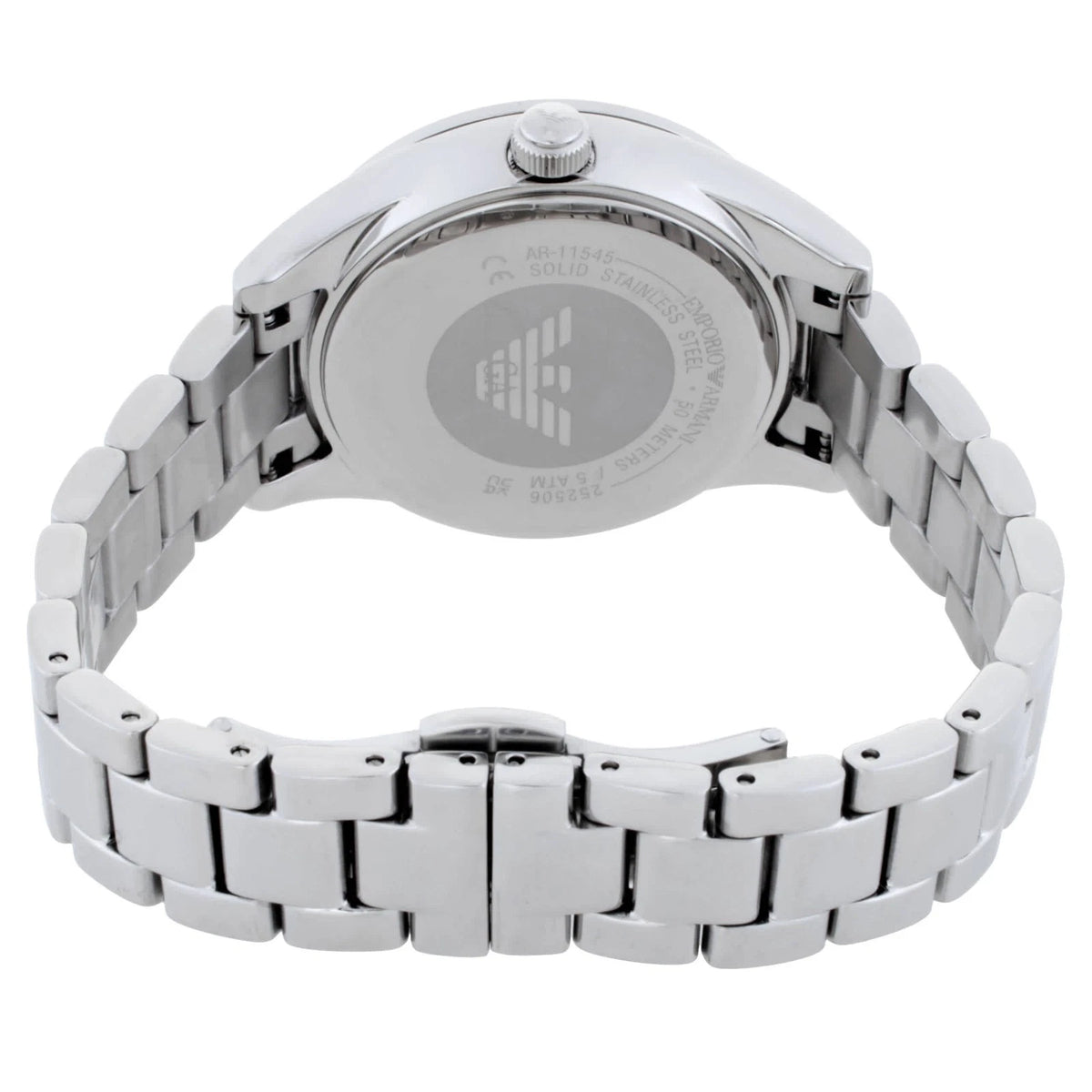 Emporio Armani Leo Crystal Blue Dial Ladies Watch AR11545