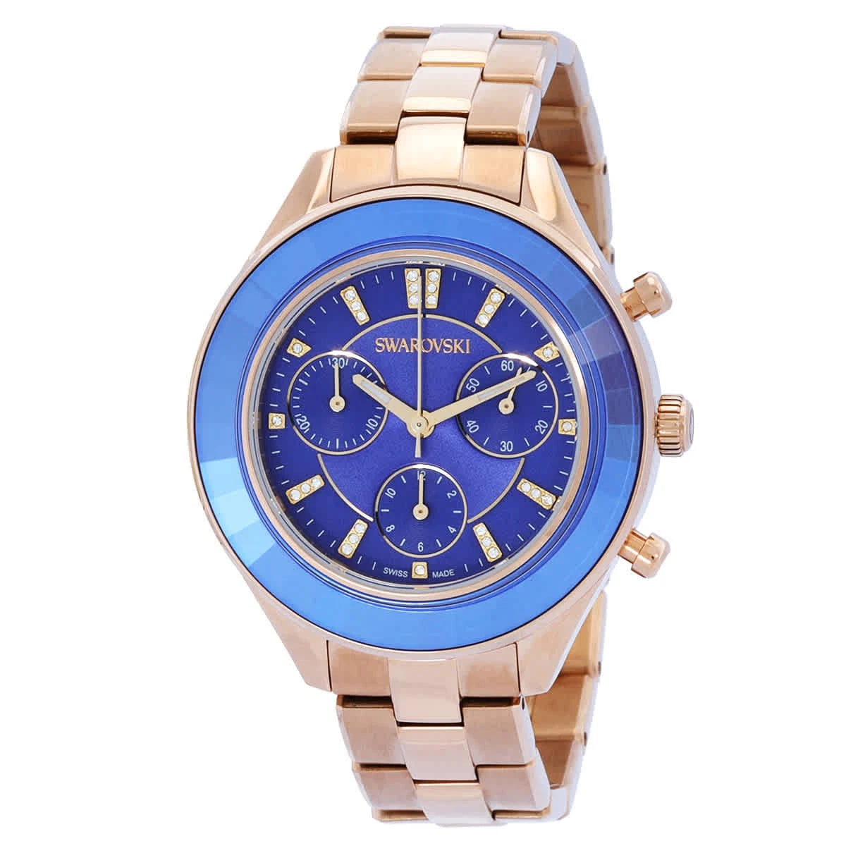 Swarovski Octea Lux Sport Chronograph Blue Dial Unisex Watch 5632481