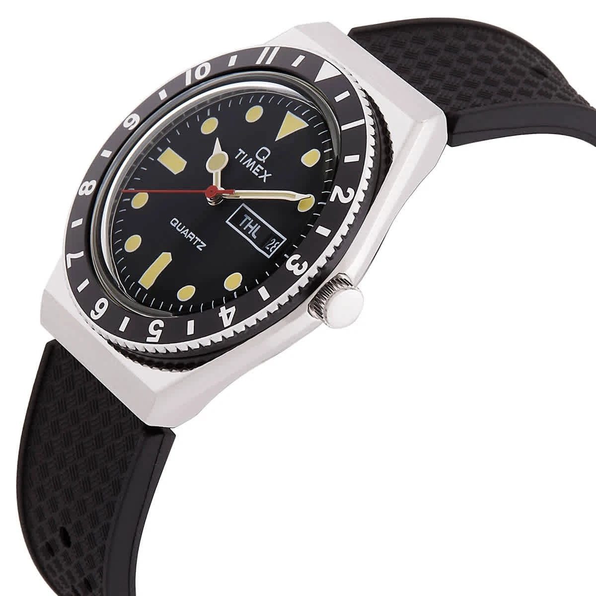 Timex Black Face Stainless Steel Men's Luxury Watch - TW2V32000
