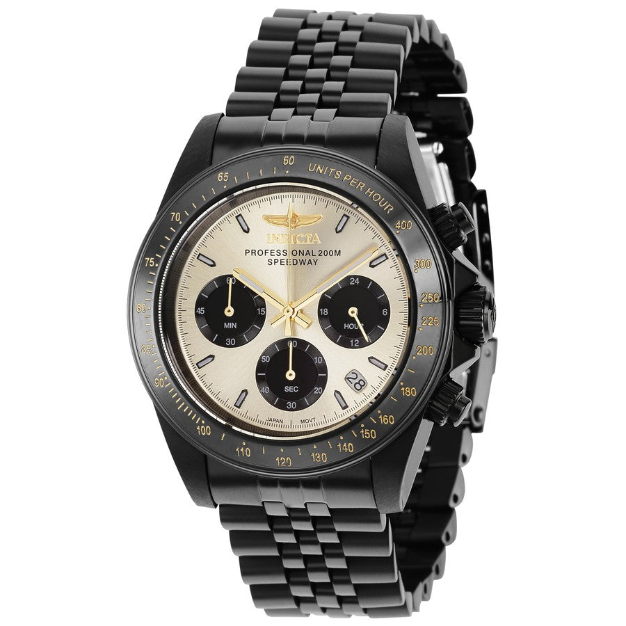 Invicta Light Gold Face Stainless Steel Men's Luxury Watch - 36738