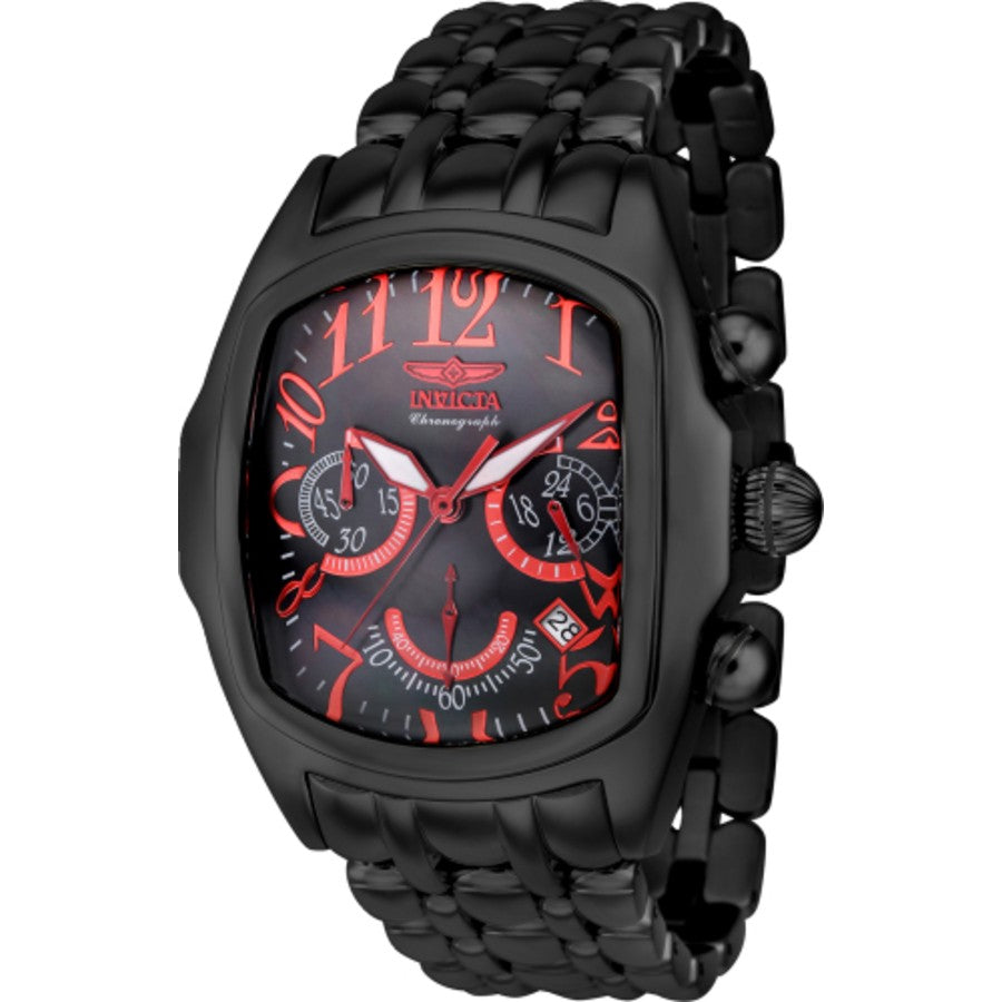 Invicta Black Face Stainless Steel Men's Luxury Watch - 43157
