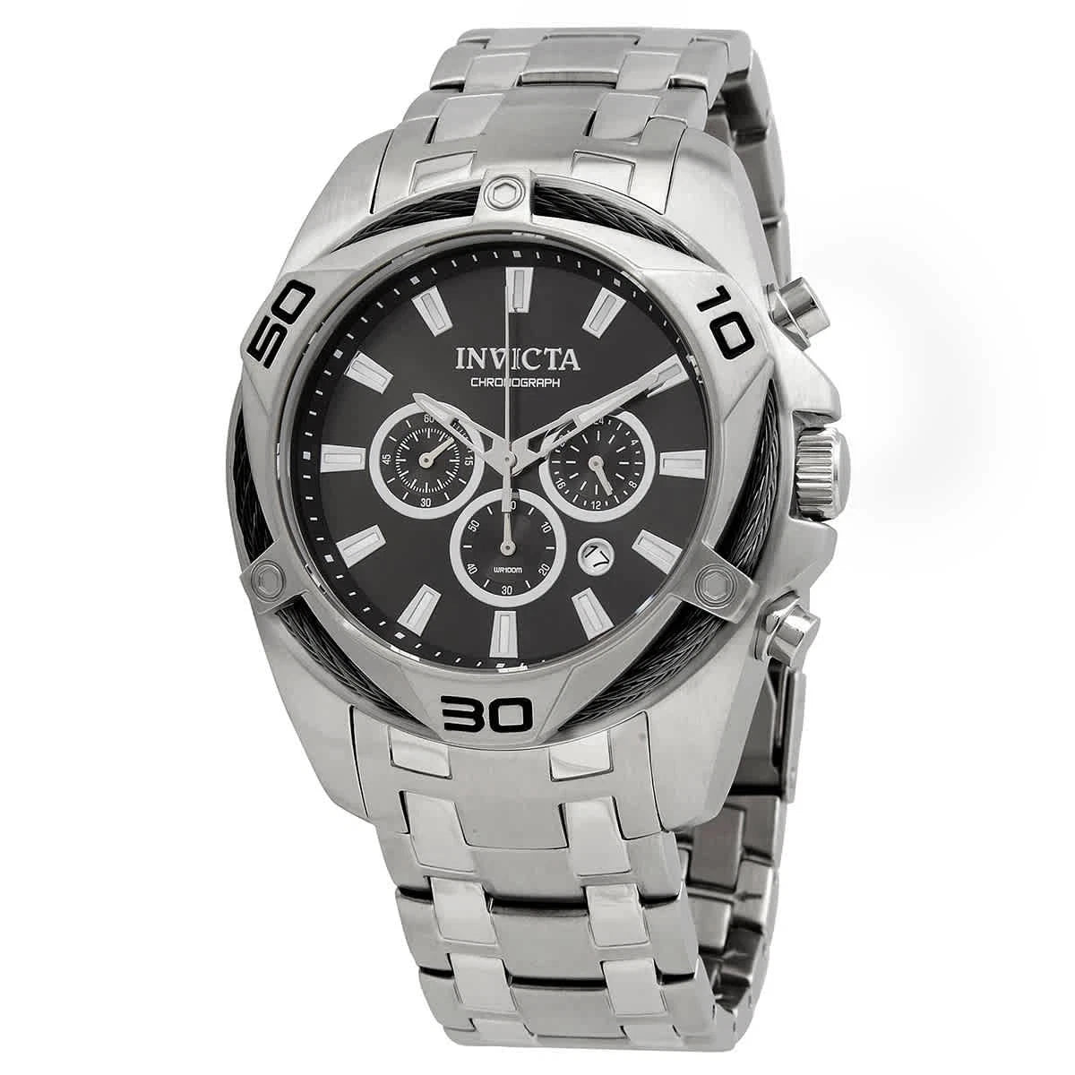 Invicta Bolt Chronograph Black Dial Men's Watch 32372