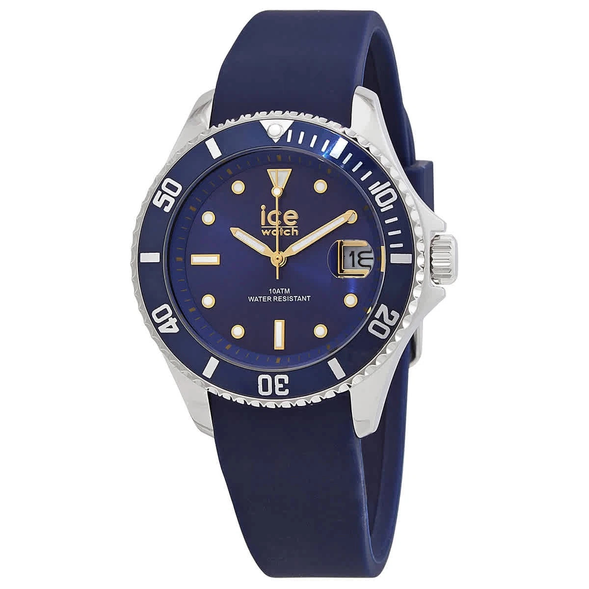 Ice-Watch 020368 Quartz Blue Dial Unisex Rubber Watch