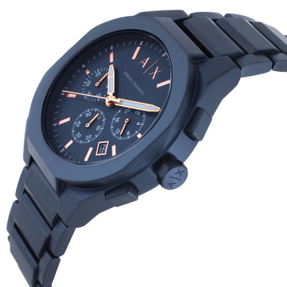 Armani Exchange Sync Chronograph Blue Dial Men's Watch AX4189