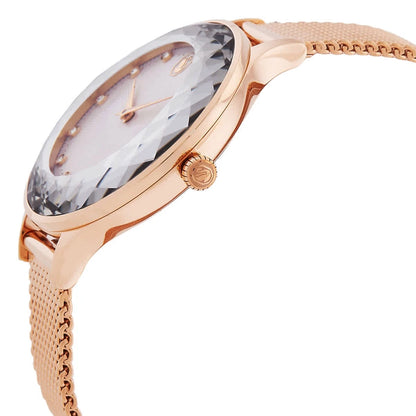 Swarovski Octea Nova Rose Gold-Tone Stainless Steel Ladies Watch 5650011