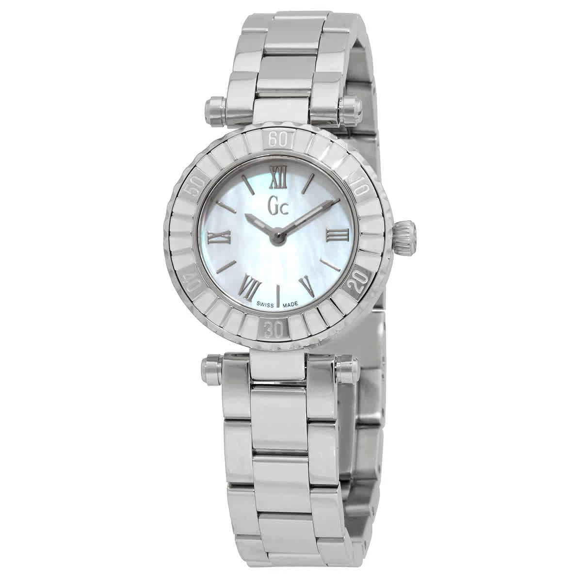 Guess Precious Swiss Quartz White Dial Ladies Watch GCX70018L1S