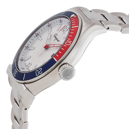 Ferragamo 1898 Sport Quartz White Dial Men's Watch SFYK00520
