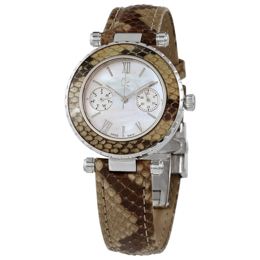 Guess Diver Chic Quartz Ladies Watch X35005L1S - Mother of Pearl Dial