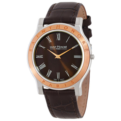 Saint Honore Paris Deauville H SH DE826001 6MR men's watch with brown dial
