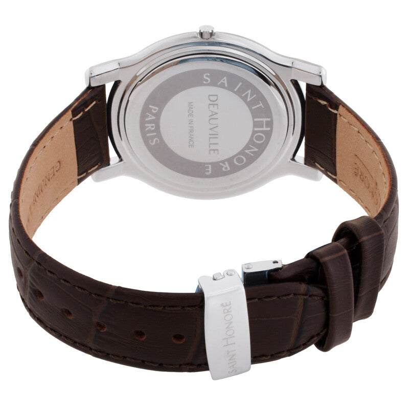 Saint Honore Paris Deauville H SH VI826001 1AR men's watch with silver dial
