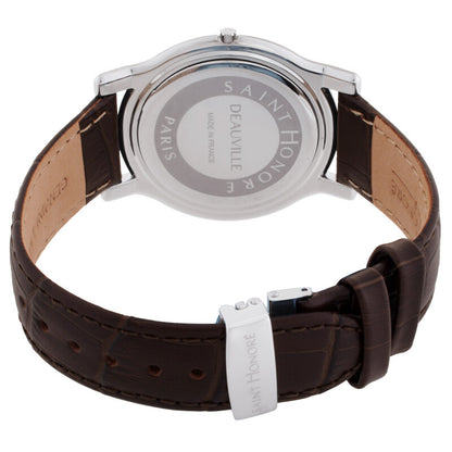 Saint Honore Paris Deauville H SH VI826001 1AR men's watch with silver dial