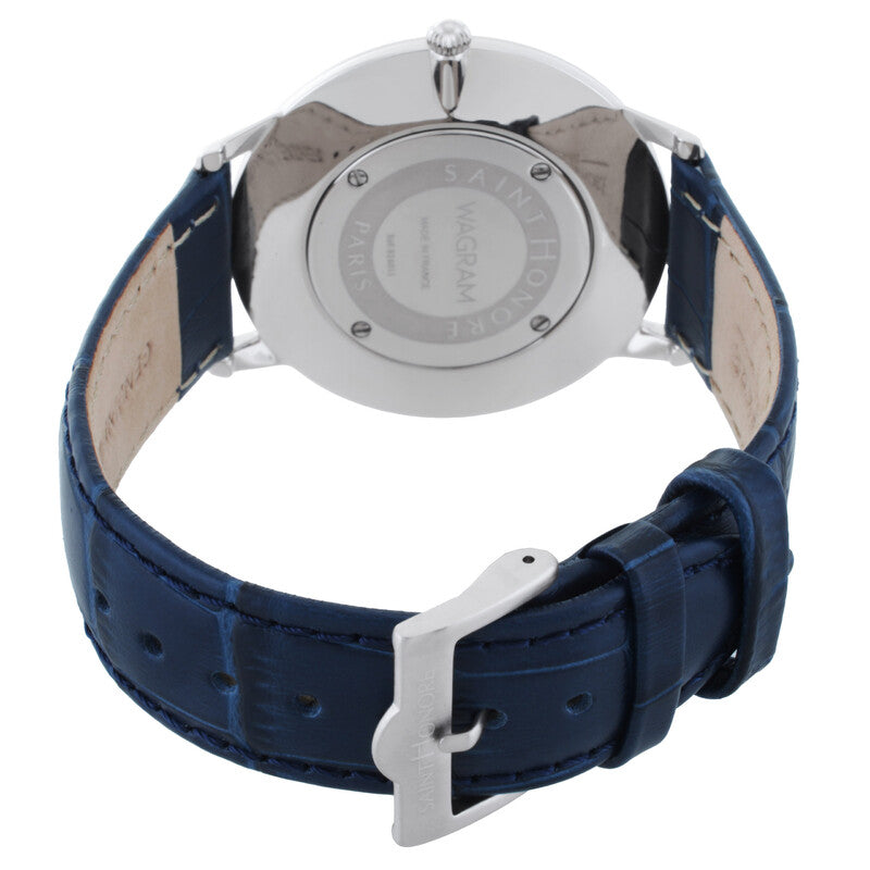 Saint Honore Paris Wagram H SH WG826011 1AR men's watch with white dial