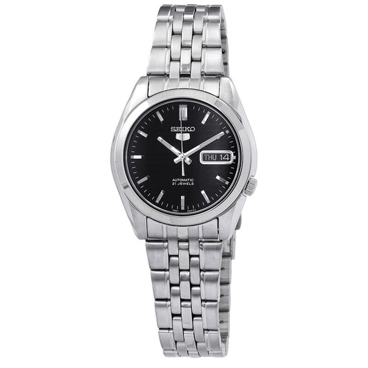 Seiko Automatic Black Dial Men's Watch