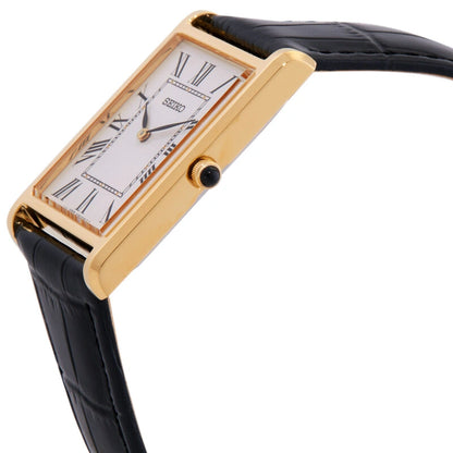 Seiko Classic Quartz White Dial Men's Watch