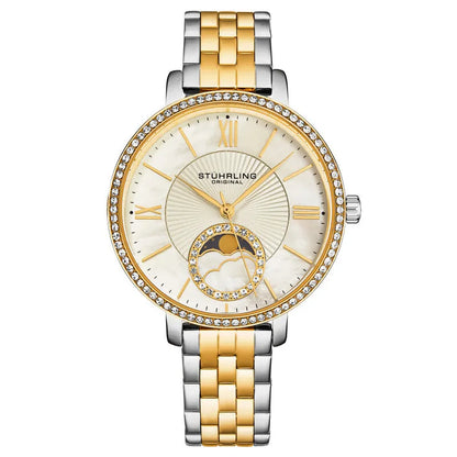 Stuhrling Original Symphony Quartz Mother of Pearl Dial Ladies Watch M17988