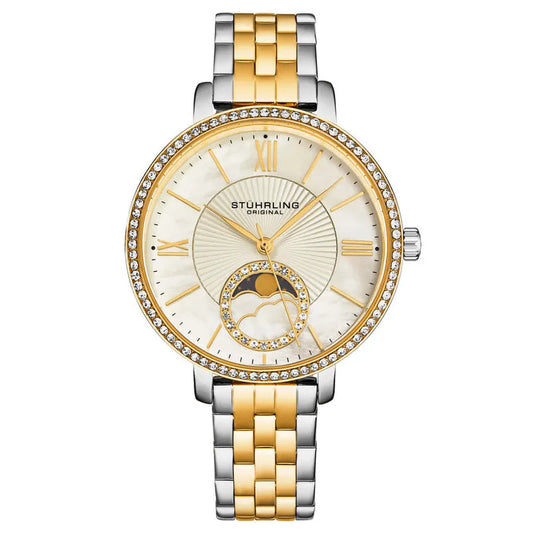 Stuhrling Original Symphony Quartz Mother of Pearl Dial Ladies Watch M17988