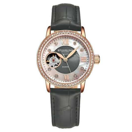 Stuhrling Original Legacy Automatic Silver Dial Ladies Watch M15787