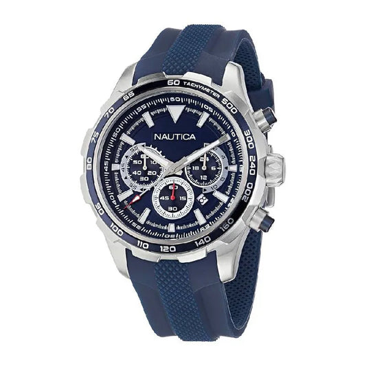 Nautica NST Chronograph Quartz Blue Dial Men's Watch NAPNSAS33