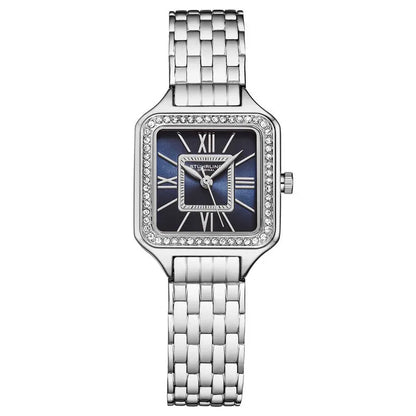Stuhrling Original Symphony Quartz Blue Dial Ladies Watch M17211